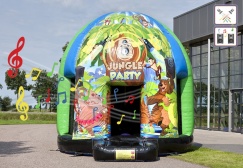 wholesale Disco bounce house with removable sheet suppliers
