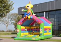 wholesale large happy party inflatable Moonwalk suppliers