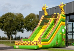 wholesale Super Inflatable giraffe slide for young and old suppliers