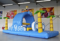 wholesale Surfer Run Inflatable challenge course suppliers