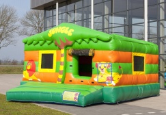 wholesale Jungle inflatable Moonwalk Ball Pit suppliers