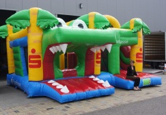 wholesale Crocodile Inflatable Bouncy Slide Combo suppliers