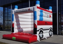 wholesale Inflatable Ambulance Bounce House suppliers