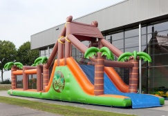 wholesale 17,5m Jungle Inflatable Challenging game suppliers