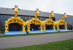 Wholesale Custom Made Inflatable Giraffes Bounce House Suppliers