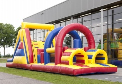 wholesale Colorful Inflatable Obstacle Run Games suppliers
