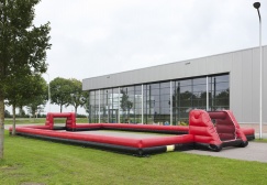 Inflatable Soccer Black Barriers