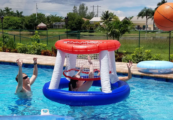 Inflatable Floating Basketball Hoop Suppliers | Adinflatable.net
