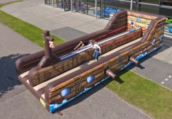 wholesale Inflatable Pirate Bungee Run suppliers