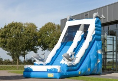 wholesale Super inflatable dolphin slide suppliers