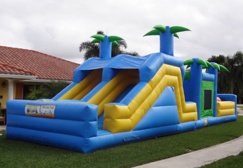 wholesale Fortress 2 Lane Obstacle Course suppliers