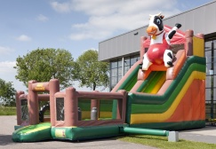wholesale Inflatable Multiplay farm slide suppliers