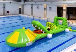 wholesale Crocodile Run Pool Inflatable Run suppliers