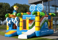 wholesale Commercial Beach Inflatable Combo Bouncer suppliers