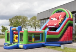 Inflatable Multiplay Car Bounce Slide Suppliers