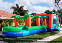 wholesale Obstacles in Paradise Water Slide Combo suppliers