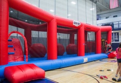 Inflatable Wipeout Obstacle Course Game