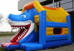 wholesale Custom Made Shark Bouncy Castle suppliers