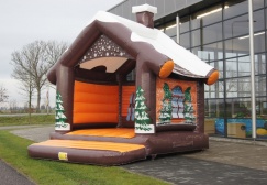 wholesale Inflatable Winter Chalet Bounce House suppliers
