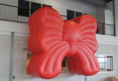 wholesale Hanging Inflatable Red Bow suppliers